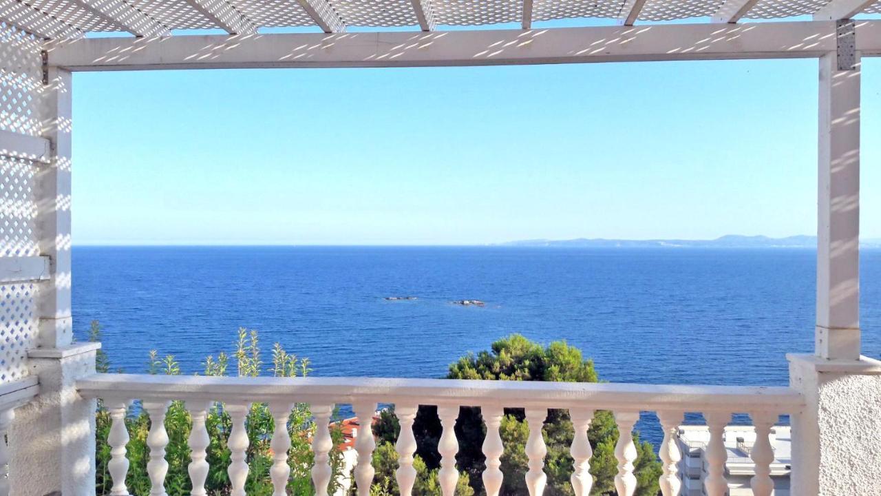 Amazing Seaview Apartment With Terrace & Parking - Casa Artevida Roses Ngoại thất bức ảnh