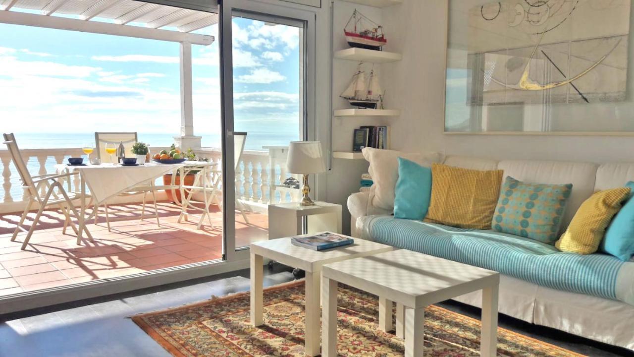 Amazing Seaview Apartment With Terrace & Parking - Casa Artevida Roses Ngoại thất bức ảnh