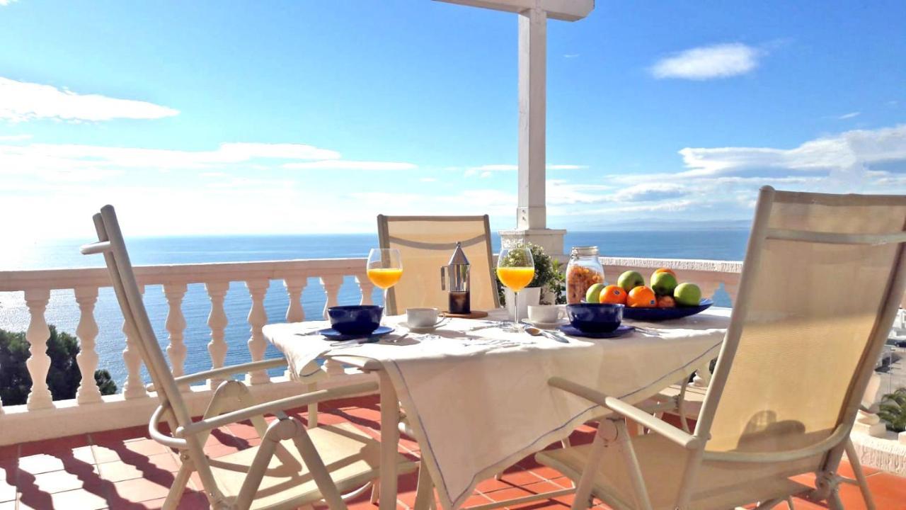 Amazing Seaview Apartment With Terrace & Parking - Casa Artevida Roses Ngoại thất bức ảnh